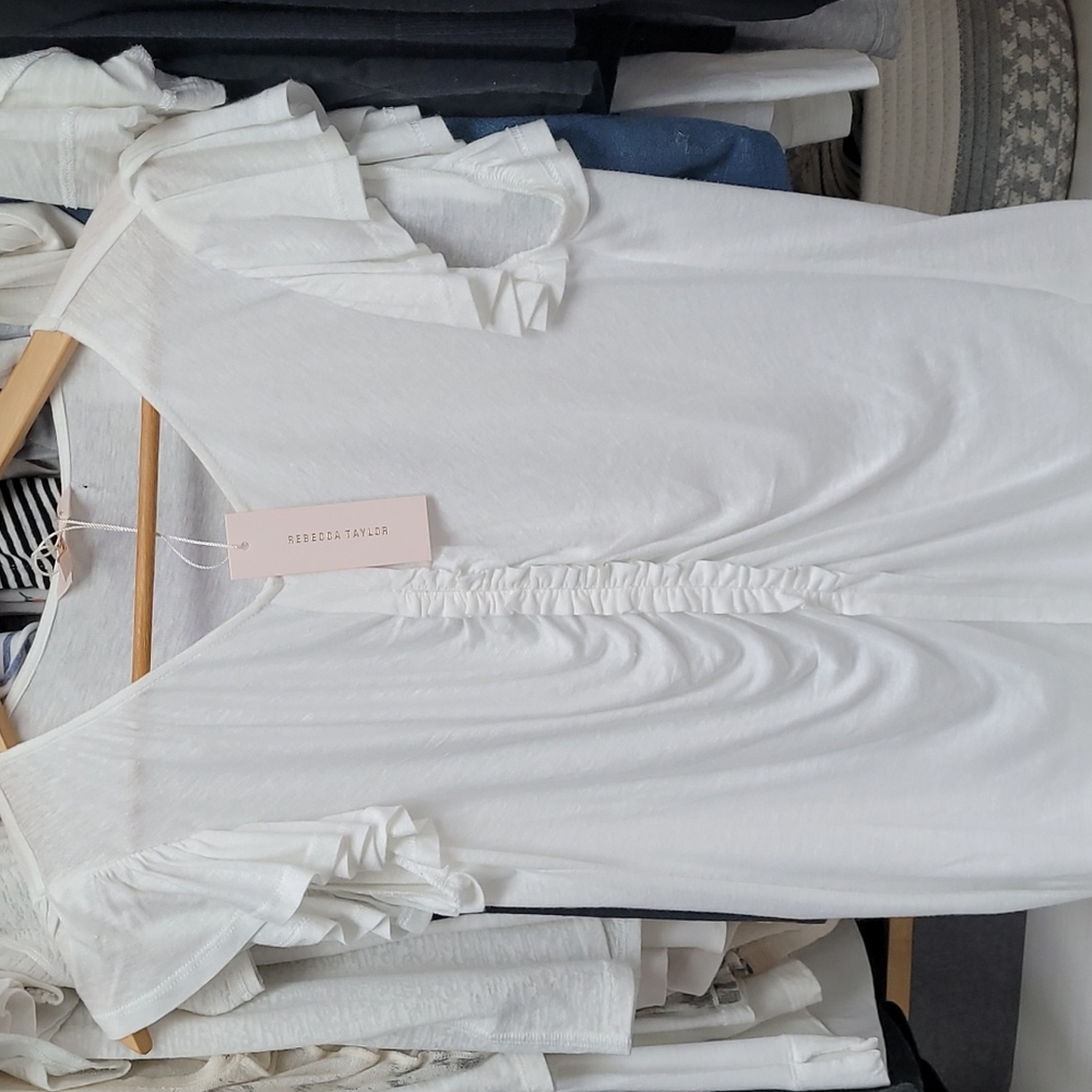 Small Rebecca Taylor Ruched Top